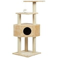thumbnail image 1 of Go Pet Club F32 Arbre à Chat Condo Meuble 51 Pouces, Beige, 1 of 5