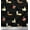 Black, variant on Soimoi Black Cotton Voile Fabric Designer Bottle & Wine Glass Bar Printed Fabric 1 Yard 42 Inch Wide