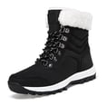 thumbnail image 2 of Botas Nieve para Mujeres Calientes Pelaje Forrado Invierno Interiores Al Aire Libre, 2 of 8
