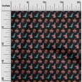 thumbnail image 2 of oneOone Cotton Poplin Black Fabric Circus Sewing Craft Projects Fabric Prints By Yard 42 Inch Wide-aC, 2 of 5