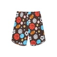 thumbnail image 6 of QEFJNO 2-8Y Kids Boys Cotton Pajamas Set 2PCS Short Sleeve Top and Shorts for Toddler Boys Soccer Pjs Summer, 6 of 10
