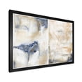 thumbnail image 2 of Designart 'Abstract Gold Beige Pink and Dark Pastel Strokes' Modern Framed Art Print, 2 of 4