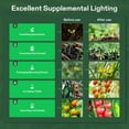 thumbnail image 6 of Outdoor LED Grow Lights, Waterproof String Grow Light, Full  Plant Growing Lights with 22Ft Adjustable Cord for Seedling, Veg, Flower in Greenhouse, Garden, Backyard, Farm (6-Light), 6 of 6