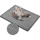 thumbnail image 5 of Protector de muebles duradero y felpudo para diversión felina, diseño resistente a los arañazos, alfombrilla para rascar para gatos de sisal natural, 5 of 6