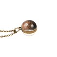 thumbnail image 2 of YYKihy Pendant Necklaces Double Outer Glass Planet Necklace For Women Men Earth Globe Universe Jewelry Christmas, 2 of 9