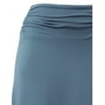 thumbnail image 4 of Doublju Women's Flowy Handkerchief Hemline Midi Skirt (Plus Size Available), 4 of 4