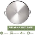 thumbnail image 5 of Stainless Steel Stock Pot, Encapsulated Induction Ready Cooking Pot with Glass Lid, Oven Safe, Dishwasher Safe Soup Pot, 20-Quart, 5 of 7