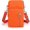 Orange, variant on Small Crossbody Bag for Women, Durable Nylon Large Capacity  Bag with -In Headphone Port