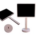thumbnail image 4 of Mini pizarra decorativa de madera con soporte, 10 Uds., 4 of 5