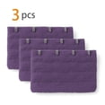 thumbnail image 2 of INSPIRE CHIC Women's 3 Rows 4 Hooks Bra Extenders Straps Extension Purple 3 Rows 4 Hooks 3 Pcs, 2 of 5