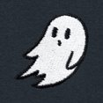 thumbnail image 2 of Dalix Ghost Embroidered Short Soft Fleece Relaxed Drawstring Fit Lounge Mens in Navy Blue 2XL XX-Large, 2 of 5