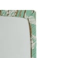 thumbnail image 2 of Ambesonne Nautical Fitted Sheet, Mint Seashell Sailing, Queen Size, Mint Green, 2 of 2