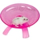 thumbnail image 1 of Rueda de ejercicio de plástico roja de 18 x 18 x 11 cm para animales pequeños: disco de carrera silencioso y antideslizante para hámsteres, erizos y mascotas pequeñas. Rueda de ejercicio., 1 of 3