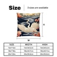 thumbnail image 5 of Swan Inserts in Sizes 16x16, 18x18, and 20x20 Inches with Unique Patterns - Set of 2 for Bed Pillows,and Chair Pillow Covers - Great for Various Occasions!, 5 of 6
