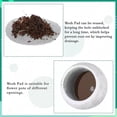thumbnail image 4 of 50PCS/Set Garden New Plastic Breathable Prevent Soil Loss Flower Pot Hole Mesh Pad Bonsai Drainage Screens Flower Pot Gasket Flower Pot Bottom Mat DIAMETER 4.5CM, 4 of 7