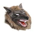 thumbnail image 1 of Naiovety Casco con cubierta de cara para Halloween, adornos para la cabeza, disfraz interesante para adultos, adorno para la cabeza, accesorios Kits de decoración para fiestas Marrón Naiovety HA070723-02, 1 of 6