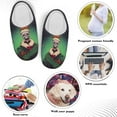 thumbnail image 5 of Whosucclay Cotton Slippers for unisex Lightweight House Slippers With Memory Foam, Washable Home Slippers,Indoor Comfy Bedroom Cozy Slippers Slip On, 5 of 6