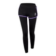 thumbnail image 1 of IROINNID Women's Pants Skinny Solid Color Yoga high elastic speed dry fake two pieces of running sports Legging, 1 of 3