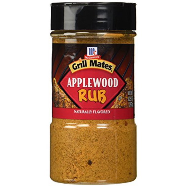 McCormick Grill Mates Applewood Rub 9.25 oz, (2 Pack)