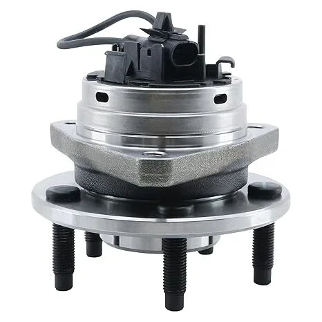 Front Wheel Bearing Hub with ABS Compatible with Chevy Malibu/Cobalt/HHR, Pontiac G6, Saturn Aura