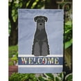 thumbnail image 3 of Caroline's Treasures BB5613GF Standard Schnauzer Black Welcome Flag Garden Size , Small, multicolor, 3 of 3