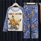 thumbnail image 3 of Pijamas de Pokémon para niños, ropa de dormir de manga larga, modelos de primavera y otoño, Pikachu, 3 of 4