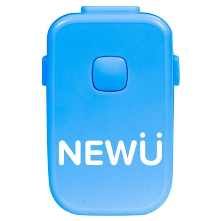 NewU Bedwetting Alarm With 8 Loud Tones, Strong Vibrations and Light; Full Featured Bedwetting Enuresis Alarm for Deep Sleeper Boys and