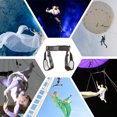 thumbnail image 3 of Arnés de escalada Multifuncional Profesional deportivo Accesorios deportivos negro Herramientas deportivas al aire libre Lightweight EXQUISITE Protectores L Sweethay OD019832-02, 3 of 5
