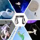 thumbnail image 3 of Arnés de escalada Accesorios deportivos profesionales multifuncionales Negro Herramientas deportivas al aire libre Lightweight Exquisite protectores S seitruly OD019832-01, 3 of 5