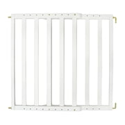 Toddleroo by North States LuxeCraft Wooden Baby Gate, White