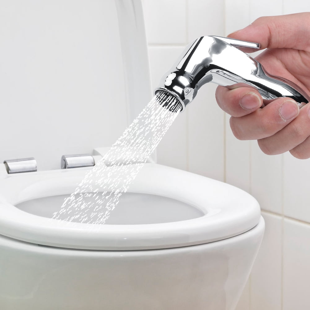 Toilet Shower Head, HandHeld Shower Nozzle Household Handheld Bidet Sprayer ABS Material Bidet