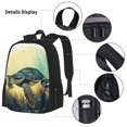 thumbnail image 3 of Balery Watercolor Turtle3 Mochila Escolar 3 en 1 para Niños - Mochila Resistente con Lonchera Térmica y Estuche - Mochila Escolar para Niños y Niñas, 3 of 7