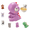 Purple Dinosaur Cooling Clip-On Mini Fan for Cup & Bowl#5, variant on Cooling Clip-On Mini Fan for Cup & Bowl, Durable Animal Shaped Clip On Fan, USB Charging Portable Soup Coffee Chiller Fan for Desktop (Green Dinosaur)