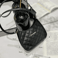 thumbnail image 2 of Bolso Bandolera De Un Hombro Con Cadena De Metal Para Mujer Xtellar negro, 2 of 3
