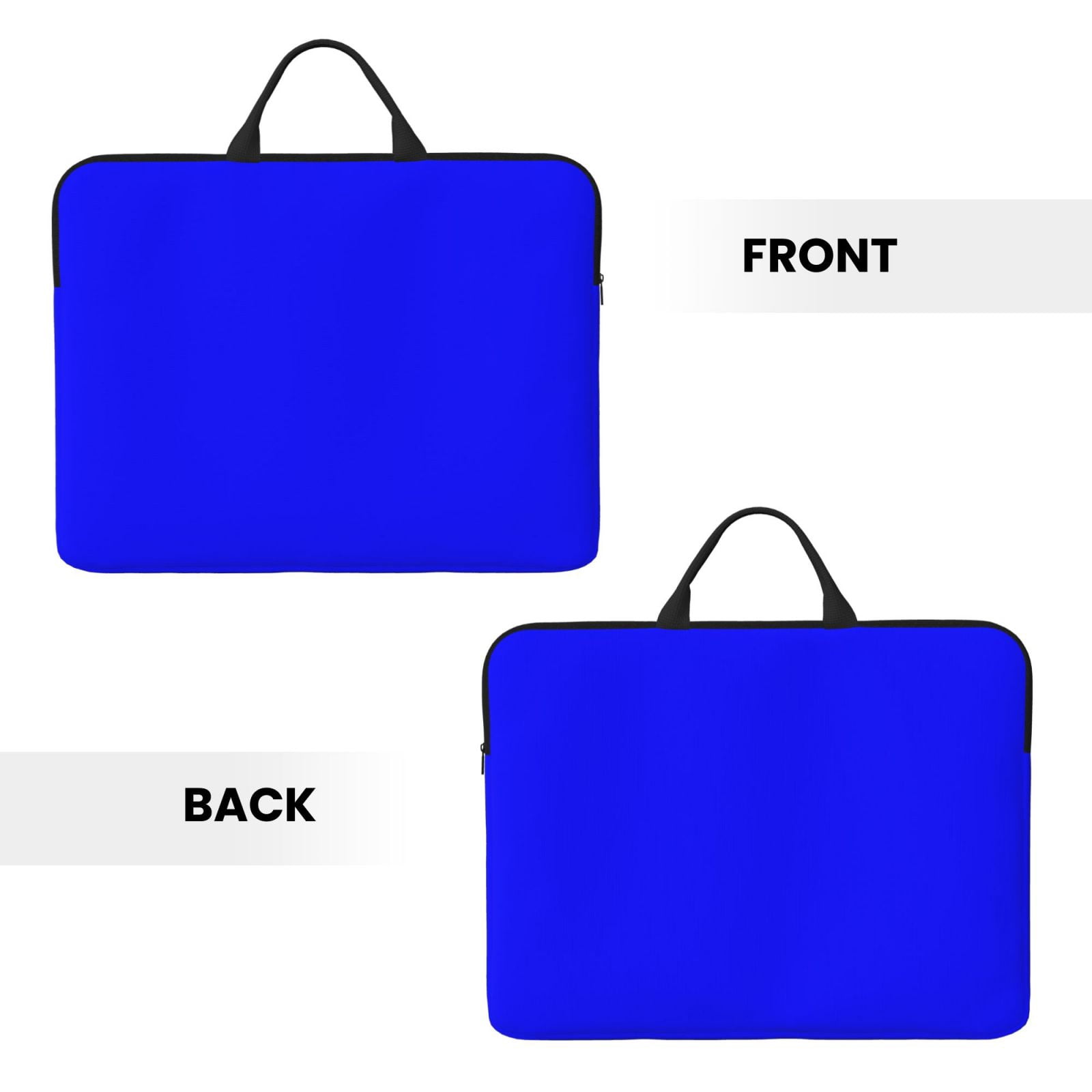 Laptop Sleeve Bag For Women Men 14inch Waterproof Durable Protective Computer Carrying Cover Handle Laptop Case Bag Blue
