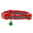 thumbnail image 1 of Cuello de Perro Gato Zulema Collar de Perno Hebilla de Metal Rojo, 1 of 8