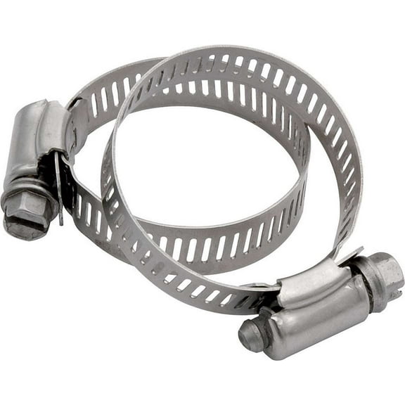 Allstar Performance Hose Clamp - Worm Gear - 2 in - Stainless - Pair ALL18334