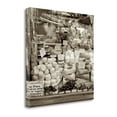 thumbnail image 2 of Tangletown Fine Art Marketplace - 9 By Alan Blaustein,  Gallery Wrap Canvas 30 x 30, 2 of 3