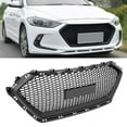 thumbnail image 4 of Fit for Hyundai Elantra 2017-2018 Black Front Mesh Grille, 17-18 Elantra Grill, 4 of 5