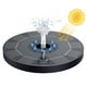thumbnail image 1 of Bomba De Fuente Flotante Solar Led De 5V Y 3W Con 6 Boquillas, Batería De Litio De 3000Mah, Bomba De Agua Alimentada Por Energía Solar Para Estanque De Jardín Y Patio Yuarrent HA035237-00, 1 of 6