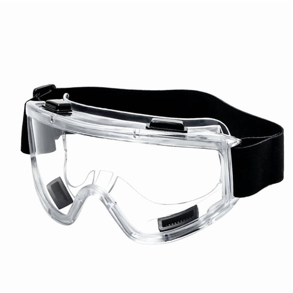 Adjustable Anti-Fog Protective Safety Glasses Clear Lab Goggles for Outdoor Cycling Sports Industrial Use Goggles