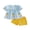Style 1, variant on Caoirhny Kids Toddler Girl Back to School Clothes Set 2T 3T 4T 5T 6T 7T Sleeveless Plaid Print Ruffle Tops Shorts Outfits