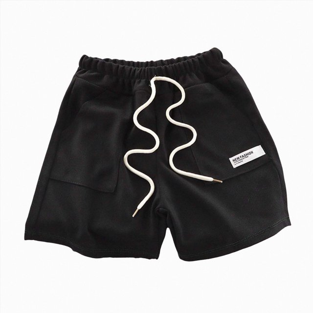 Ymyiu Shorts de Basketball pour Garçons avec Compression Shorts pour Garçons Extensibles Coupe Ajustée devant Plat Shorts d'Uniforme de Golf pour Garçons Style Classique à Enfiler avec Boucles de Ceinture 1T 2T (Noir, 1-2 Ans)