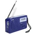thumbnail image 2 of Mobile Phone Emergency Charging Function /AM Solar , Multifunctional Hand Crank , For Disaster Relief Outdoor White,Blue, 2 of 8