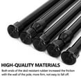thumbnail image 5 of Guckmall Black Adjustable Spring Curtain Rod, 11.81"- 20", 5 of 8