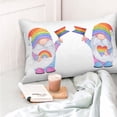 thumbnail image 6 of Disketp Pillow Covers Lgbt Gnomes Pattern Throw Pillow Case Cushion Covers,Cushion For Bedroom,Couch,Home-14"X20", 6 of 8