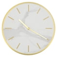 thumbnail image 1 of Wall Clock, Non-Ticking 0.5Mm Thick Brass Hands Mute Clock  For Home Furnishings For Wall Decoration For Shops, 1 of 8