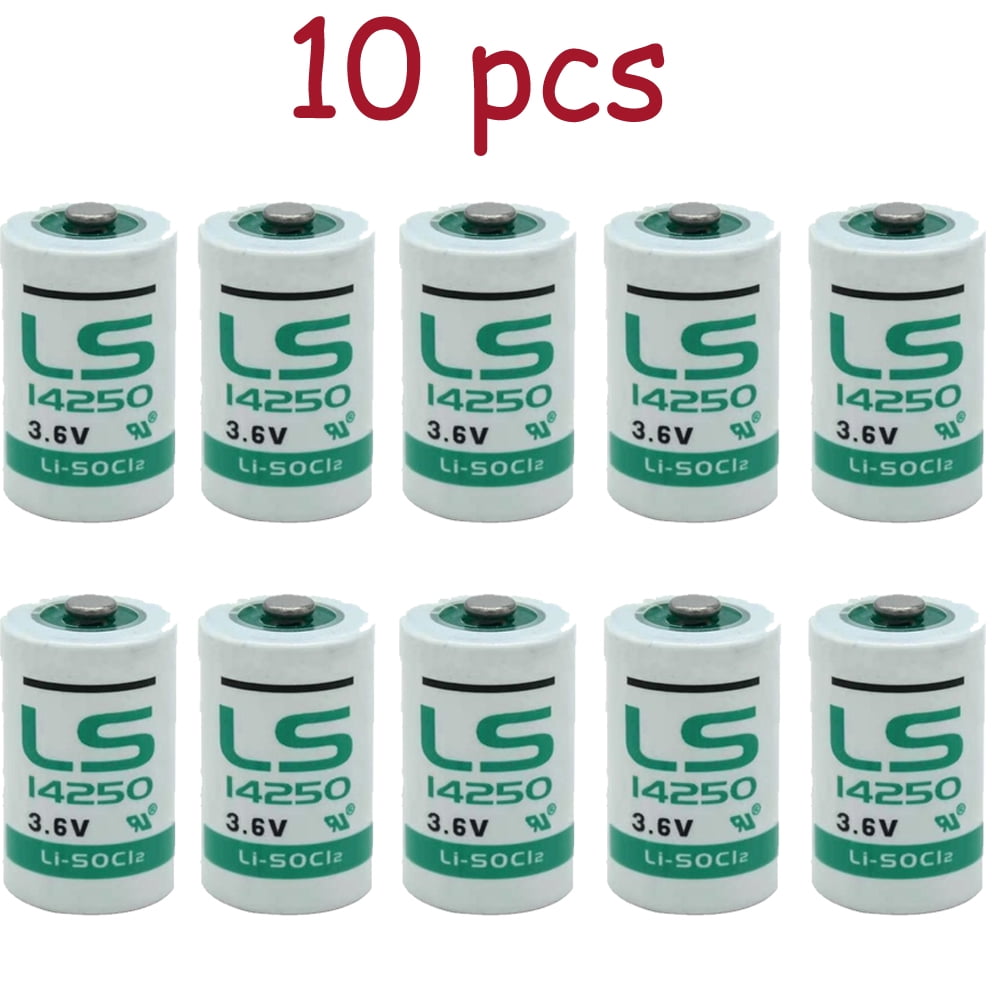 ViCep Paquete De 6 Pilas De Litio ER14505 AA De 3,6 V Li-SOCL₂ 2700 MAh