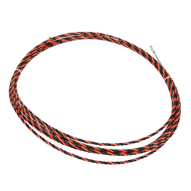 Enhebrador de cables eléctricos Dispositivo de enhebrado para electricistas con 2 sujetadores de cables 30 m