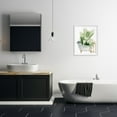 thumbnail image 3 of Various Plants Greenery Vintage Tub White Framed Giclee Art, 24 x 30, 3 of 7